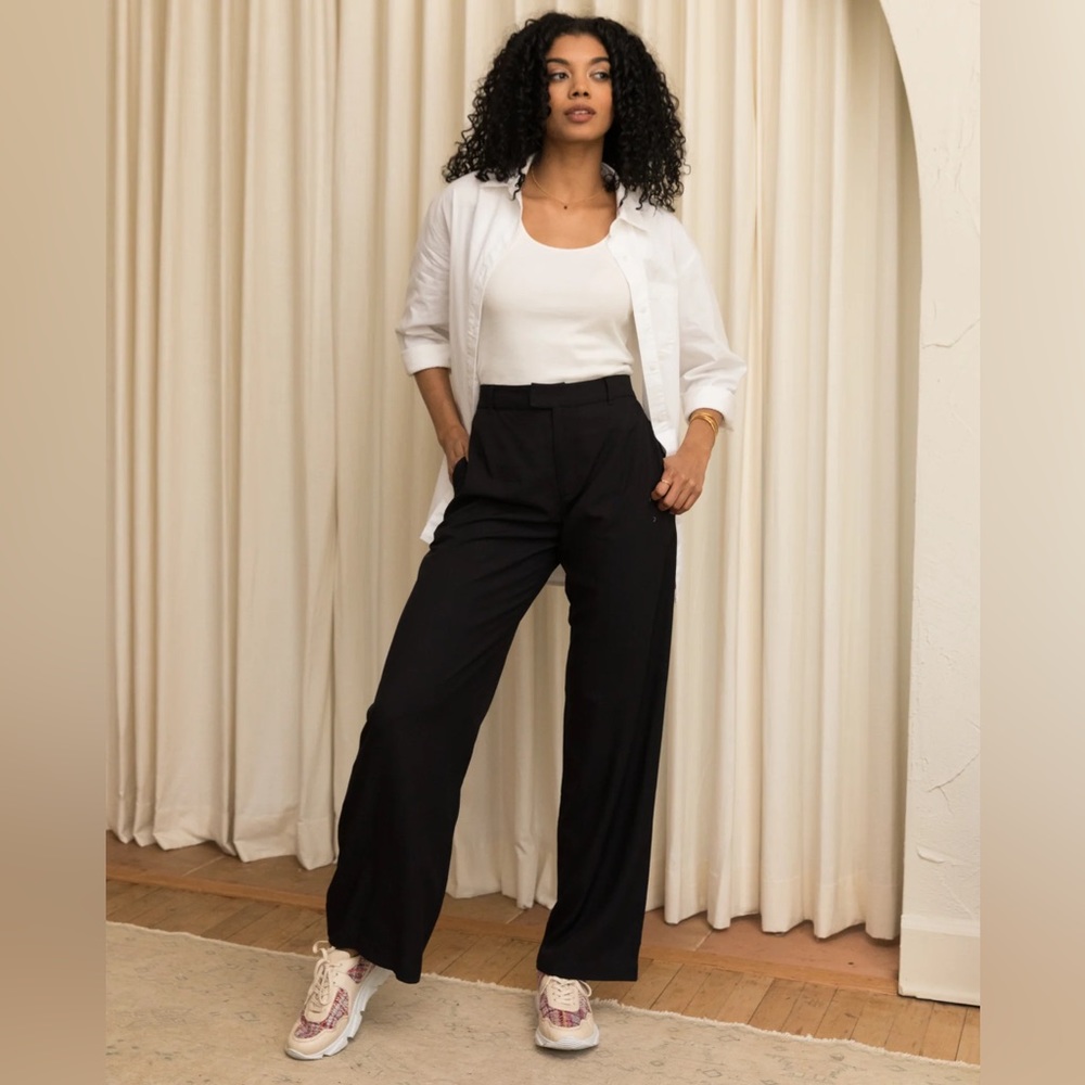 Able Alethea Drapey Wide Leg Trouser